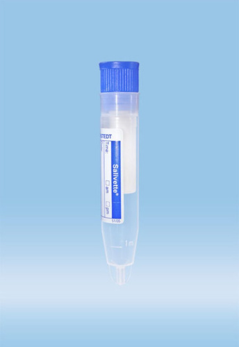 Контейнер для слюны Salivette c cинтетическим тампоном 97х16,8 //51.1534.500