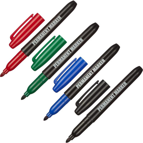 Набор маркеров перм, 4цв //257241