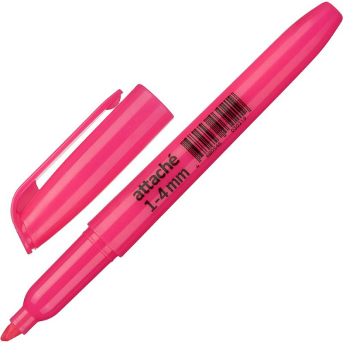 Маркер текстовый, розовый //257233