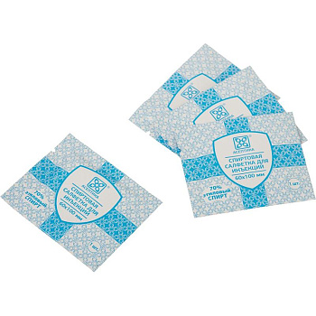 Салфетка спиртовая для инъекций АСЕПТИКА